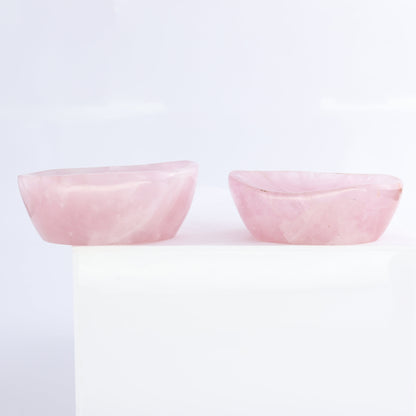 Rose Quartz Bowls Set of 7 - Expert Wholesale and Supplier of Wholesale Crystals & Bulk Gemstones, ["Bowls","Rose Quartz"]