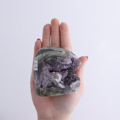 Uruguay Amethyst Set of 4 - Expert Wholesale and Supplier of Wholesale Crystals & Bulk Gemstones, ["Amethyst","Freeforms","Uruguay"]