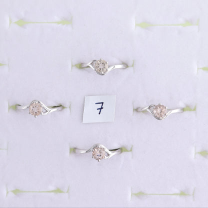 One Morganite Ring - Expert Wholesale and Supplier of Wholesale Crystals & Bulk Gemstones, ["India","Morganite","Ring","sterling silver"]