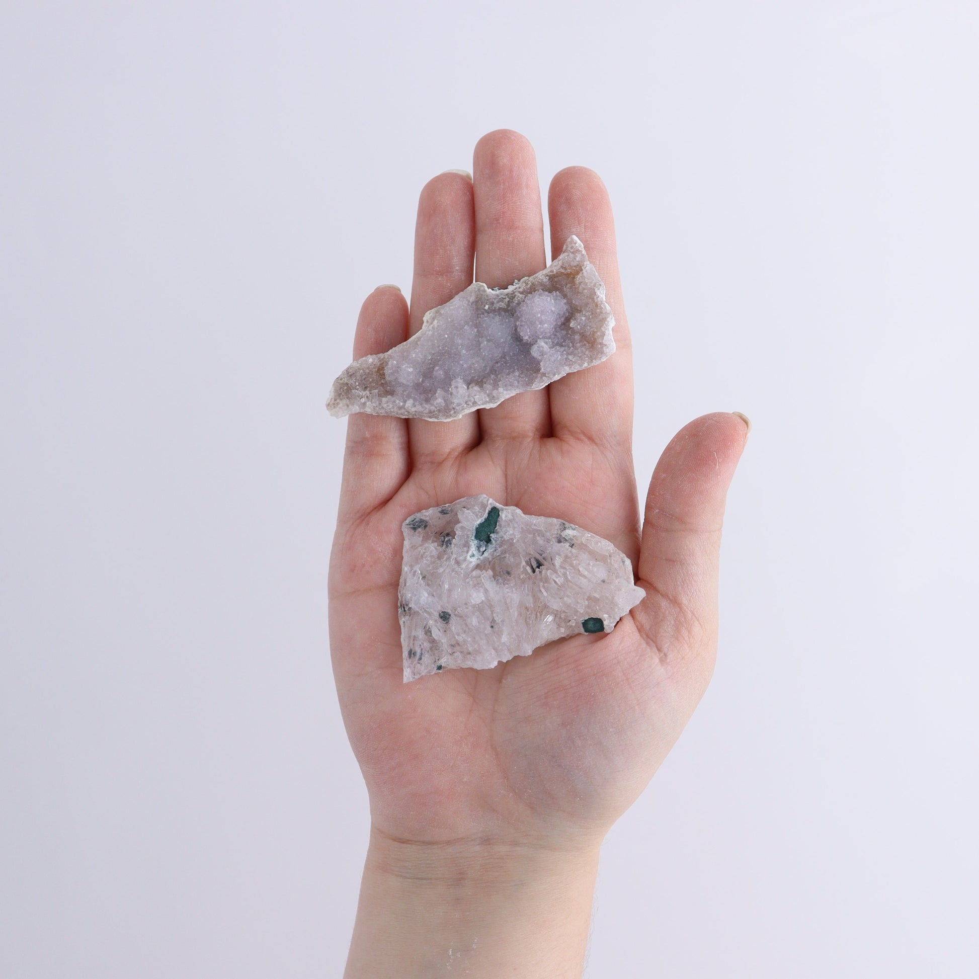 Amethyst Flower Clusters Set of 7 - Expert Wholesale and Supplier of Wholesale Crystals & Bulk Gemstones, ["Amethyst","Amethyst Flowers","Clusters"]