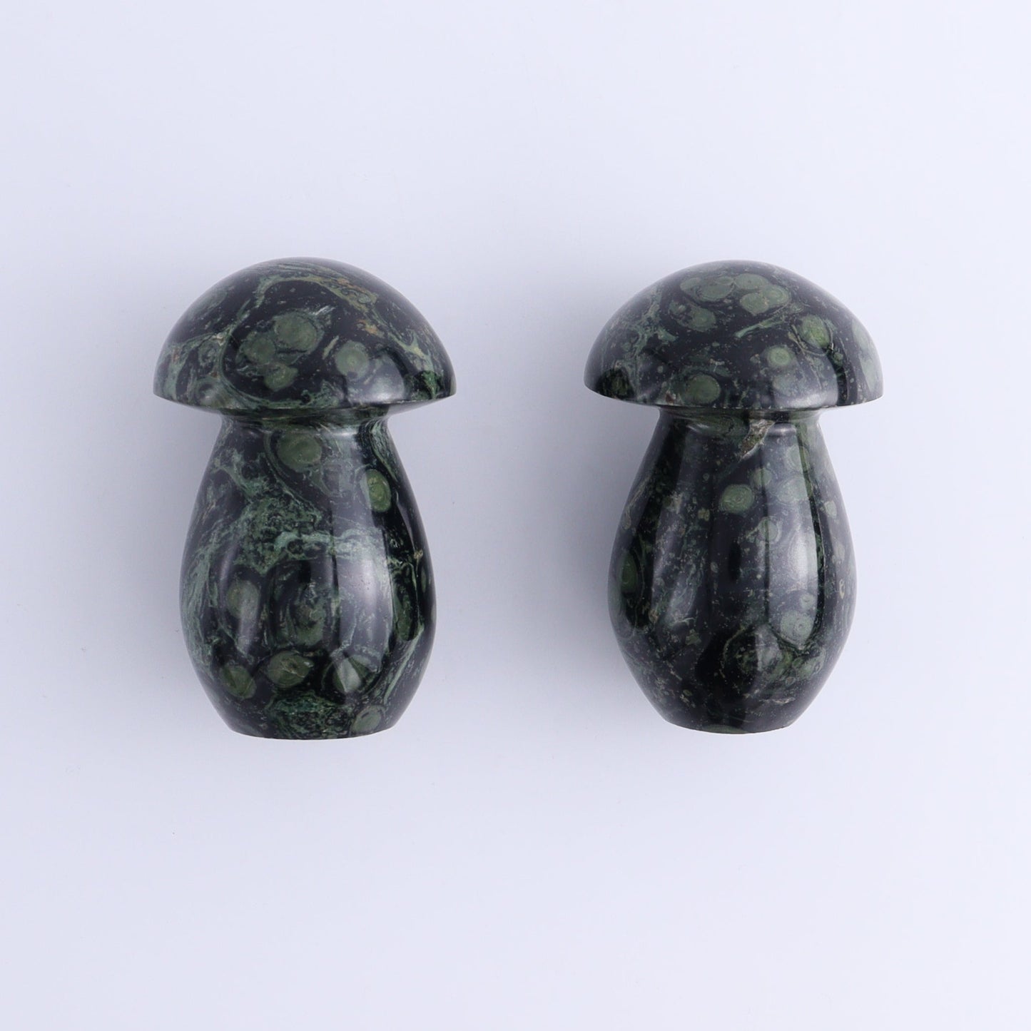 Kambaba Jasper Mushrooms Set of 7 - Expert Wholesale and Supplier of Wholesale Crystals & Bulk Gemstones, ["Kambaba Jasper","Madagascar","Mushrooms"]