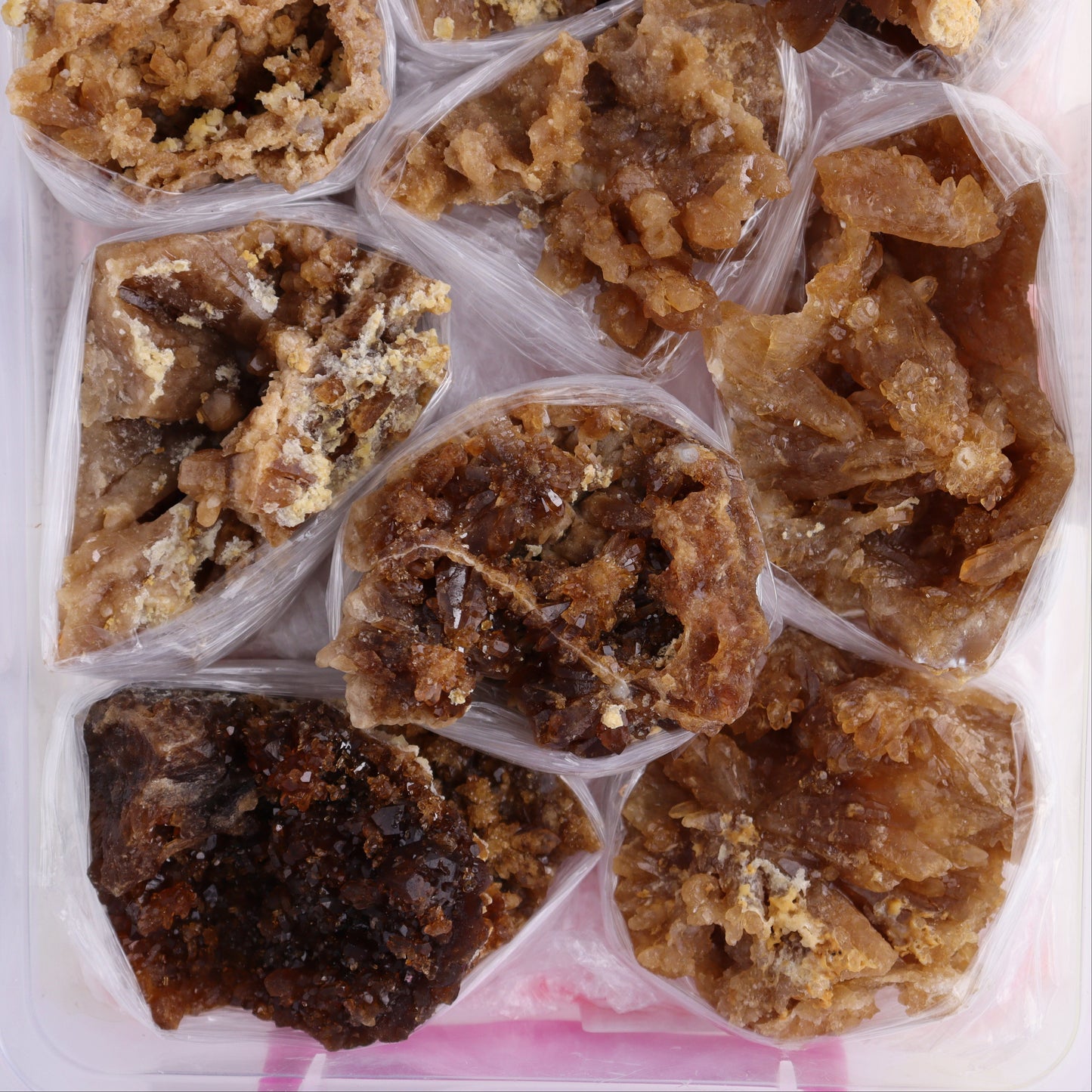 Quartz Citrine from Morocco Flat - Expert Wholesale and Supplier of Wholesale Crystals & Bulk Gemstones, ["Citrine","Clusters","Flats","Morocco","Quartz"]
