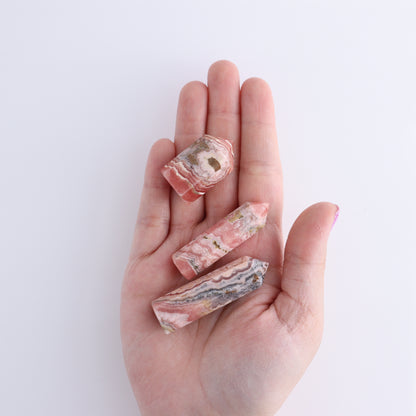 Rhodochrosite Towers Set of 5 - Expert Wholesale and Supplier of Wholesale Crystals & Bulk Gemstones, ["Argentina","Rhodochrosite","Towers"]
