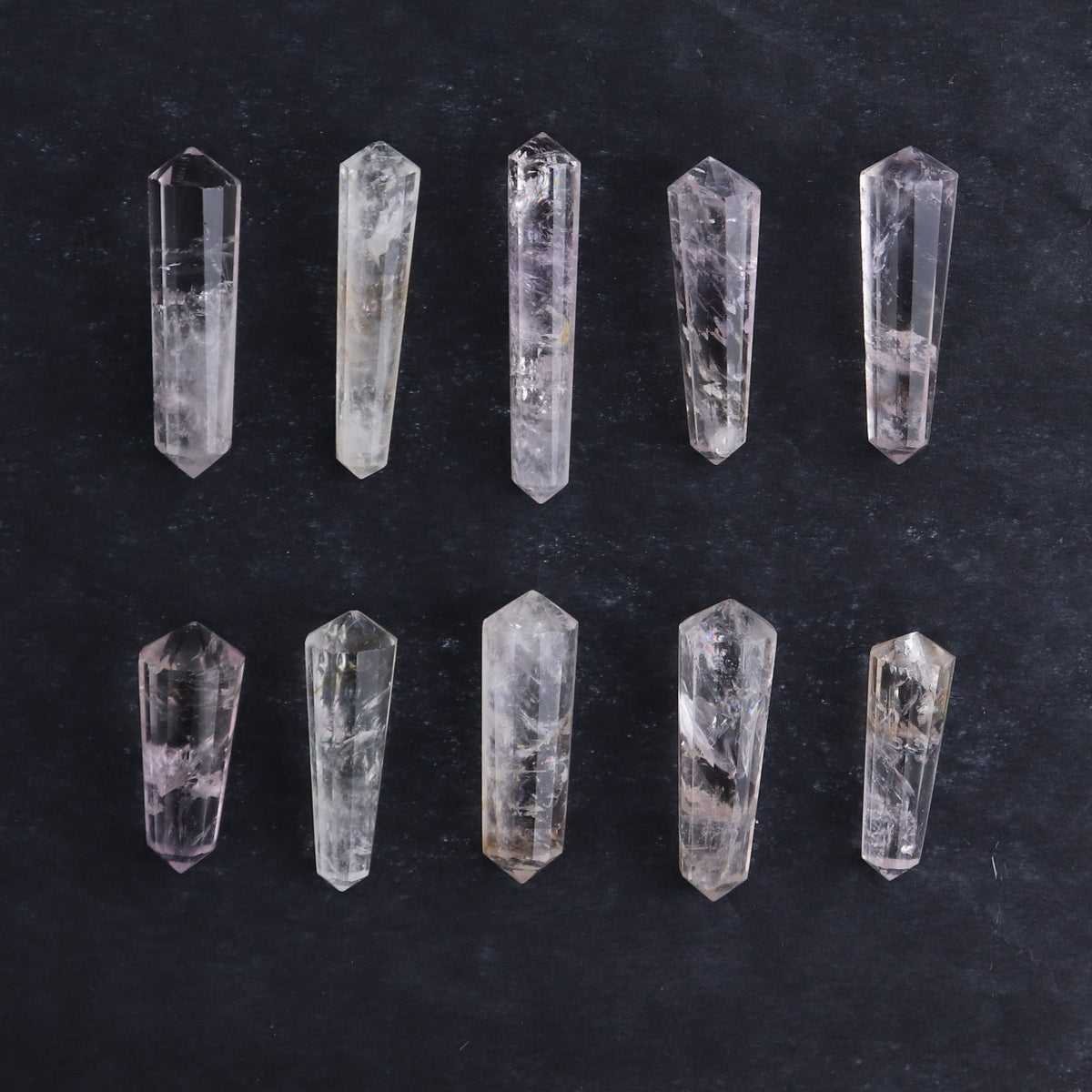Powellite Amethyst UV Reactive Double Point Set of 10