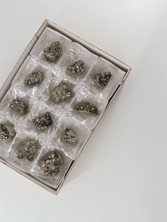 Pyrite Flat - Expert Supplier of Wholesale Crystals & Bulk Gemstones