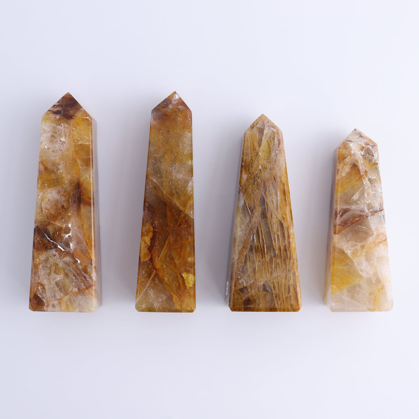 Imperfect Golden Healer Towers Set of 4