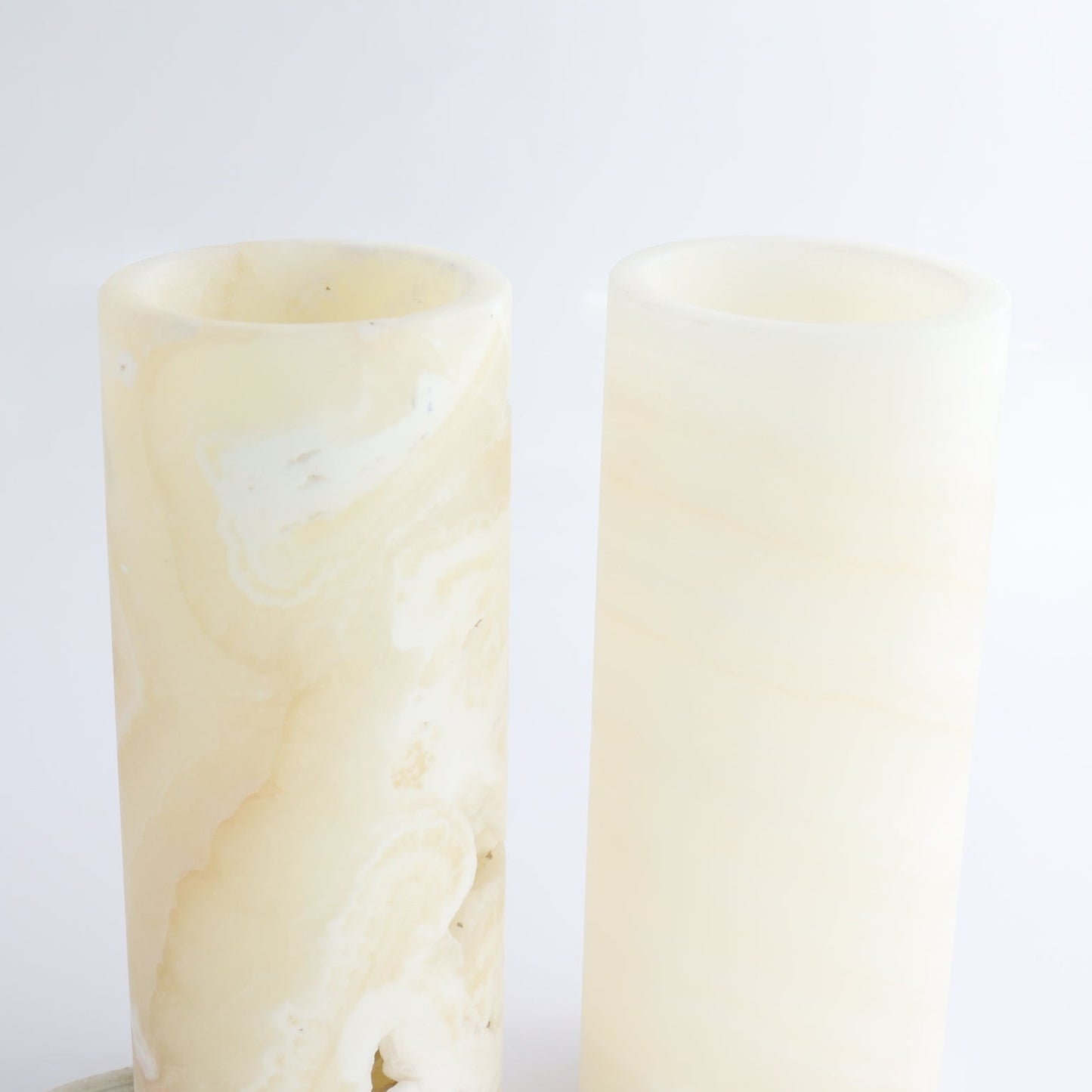 Mexican Onyx/Calcite Lamps Set of 2 - Expert Wholesale and Supplier of Wholesale Crystals & Bulk Gemstones, ["Calcite","Lamps","Mexico","onyx"]