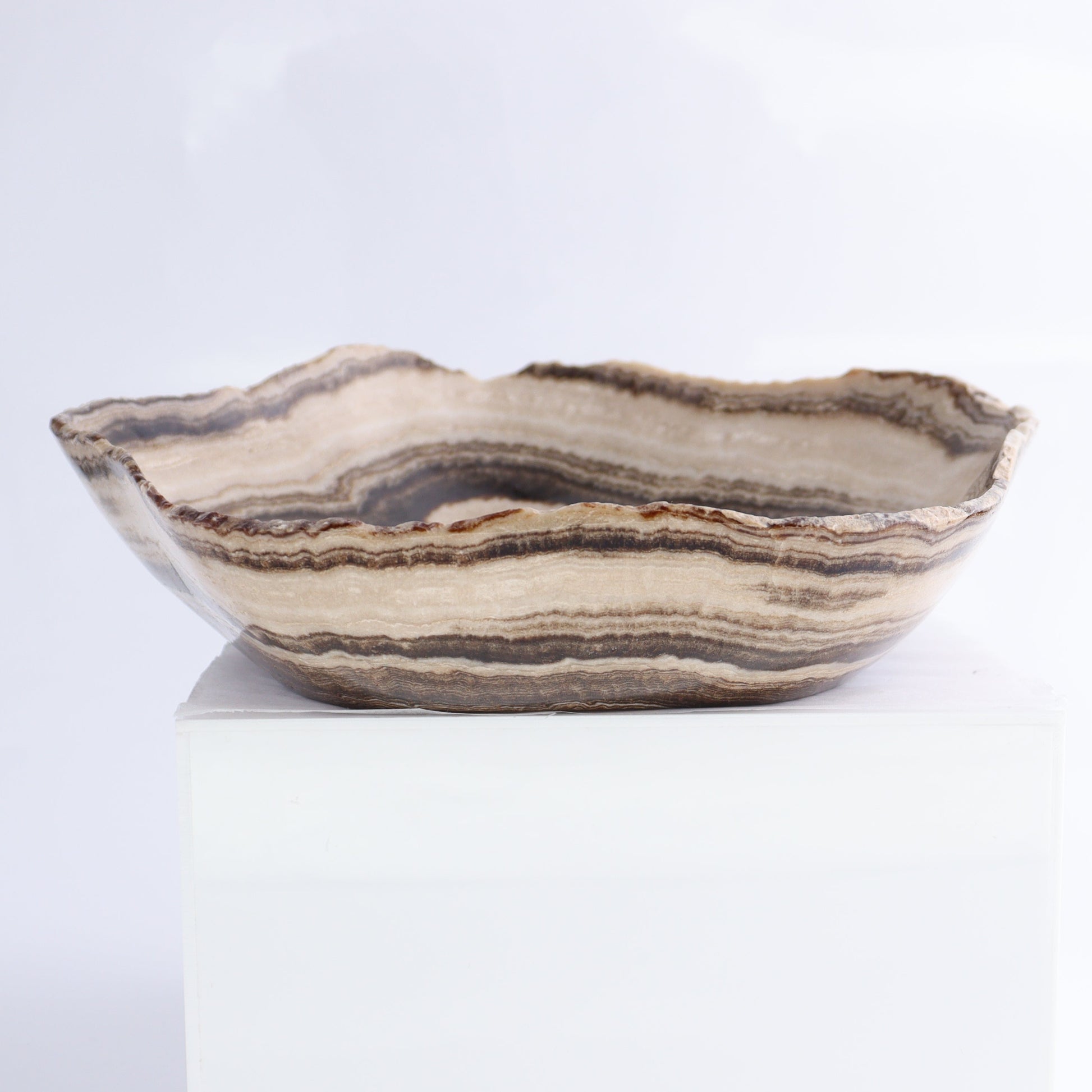 Mexican Onyx/Calcite Bowl - Expert Wholesale and Supplier of Wholesale Crystals & Bulk Gemstones, ["Bowls","Calcite","Mexico","onyx"]