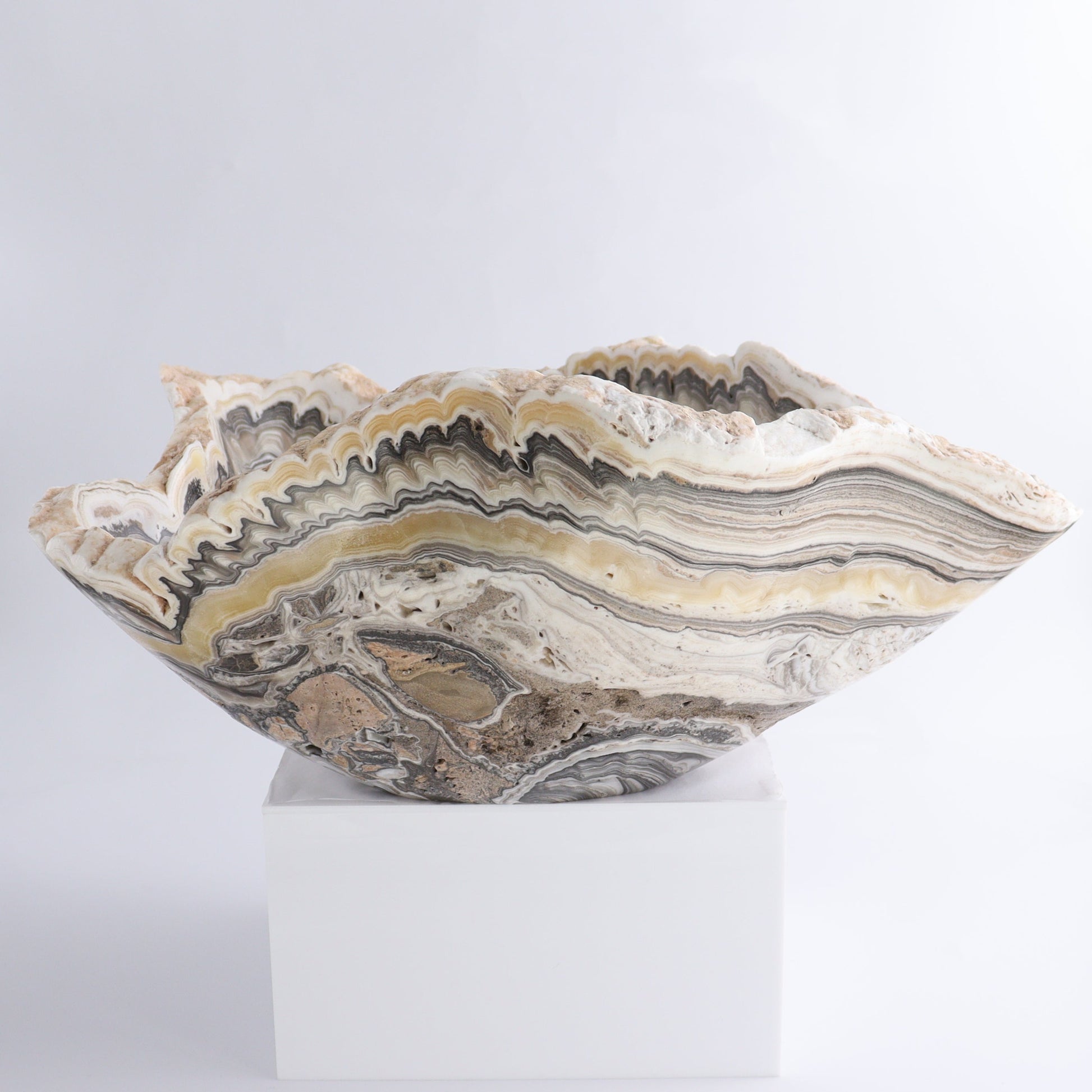 Zebra Onyx Bowl - Expert Wholesale and Supplier of Wholesale Crystals & Bulk Gemstones, ["Bowls","Mexico","onyx"]