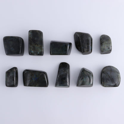 Labradorite Freeform Set of 10 - Expert Wholesale and Supplier of Wholesale Crystals & Bulk Gemstones, ["Freeforms","Labradorite","Madagascar"]