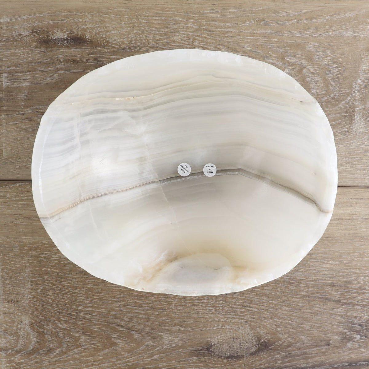 Mexican Onyx/Calcite Bowl 10"