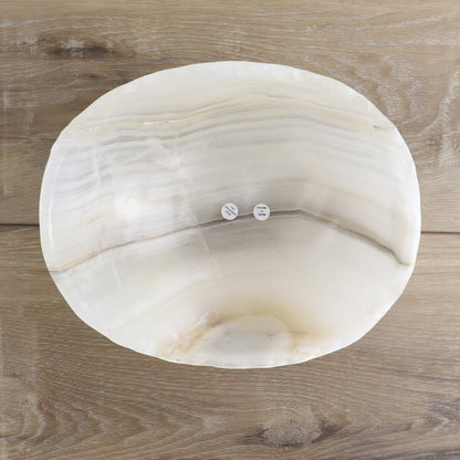 Mexican Onyx/Calcite Bowl 10"