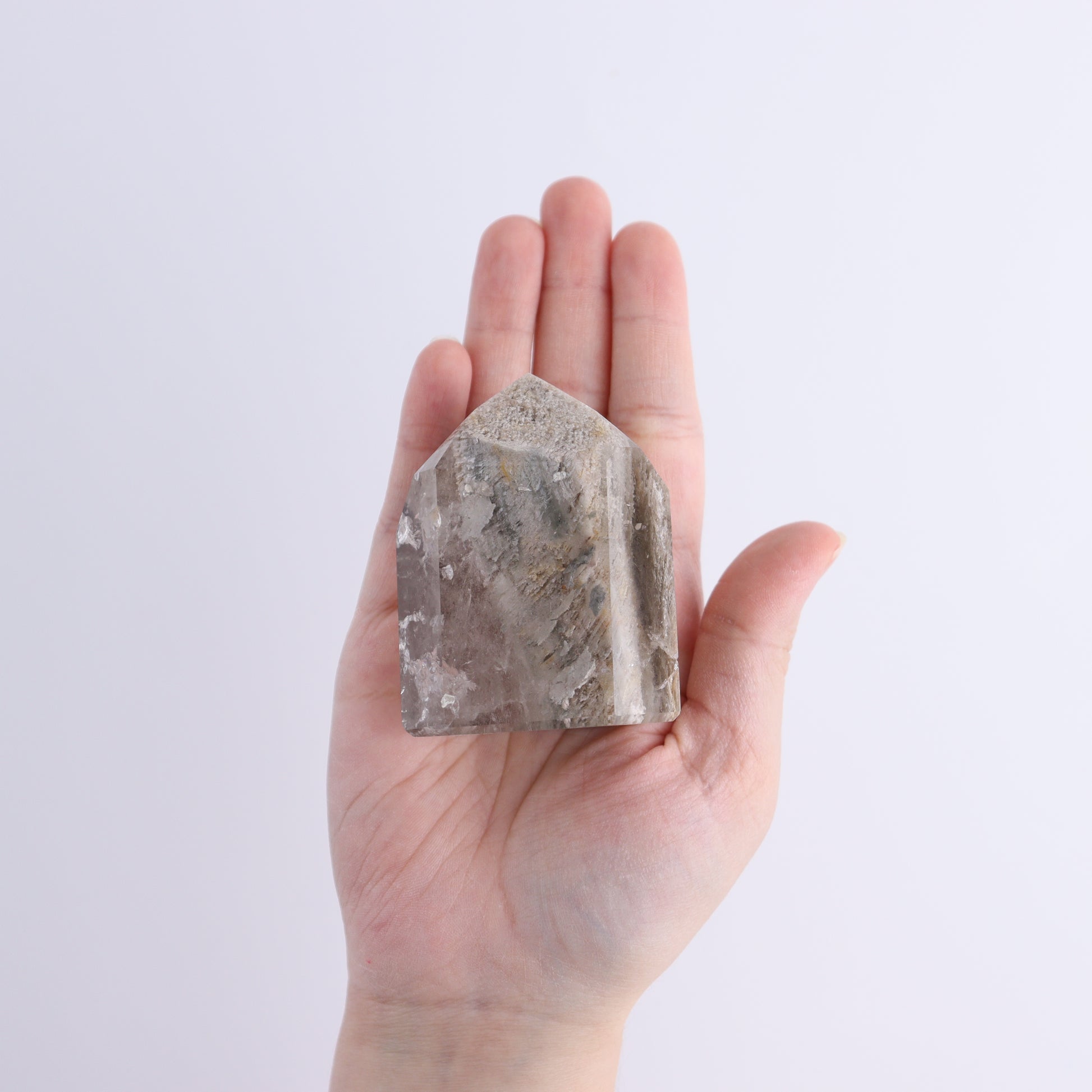 Garden Quartz Towers Set of 5 - Expert Wholesale and Supplier of Wholesale Crystals & Bulk Gemstones, ["Brazil","Garden Quartz","Quartz","Towers"]