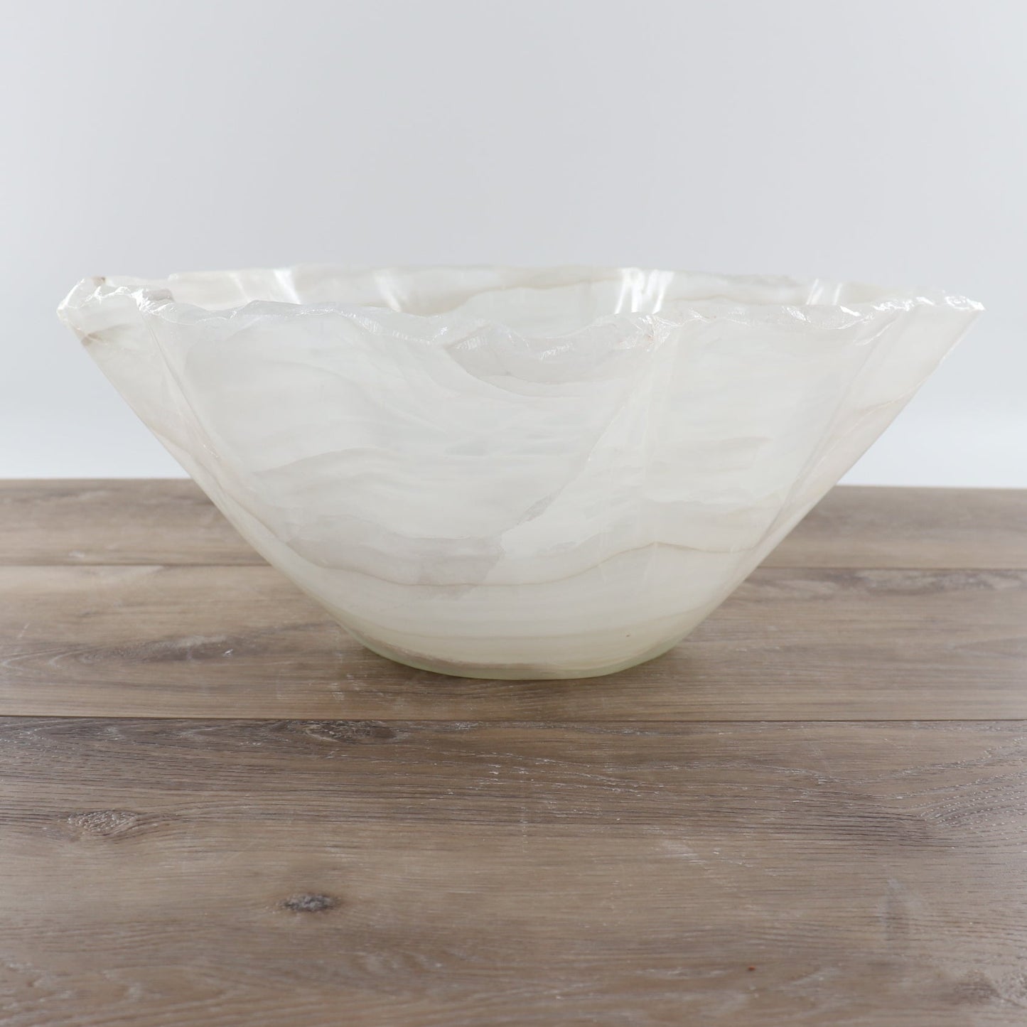 Mexican Onyx/Calcite Bowl 15"