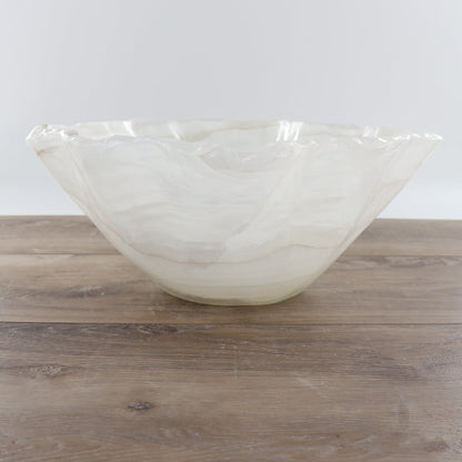 Mexican Onyx/Calcite Bowl 15"