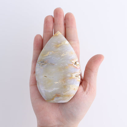 One Flame Chalcedony Agate | Mi Esperanza Minerals | Supplier of Crystals and Onyx