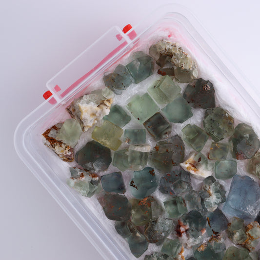 Green Fluorite Flat from Morocco