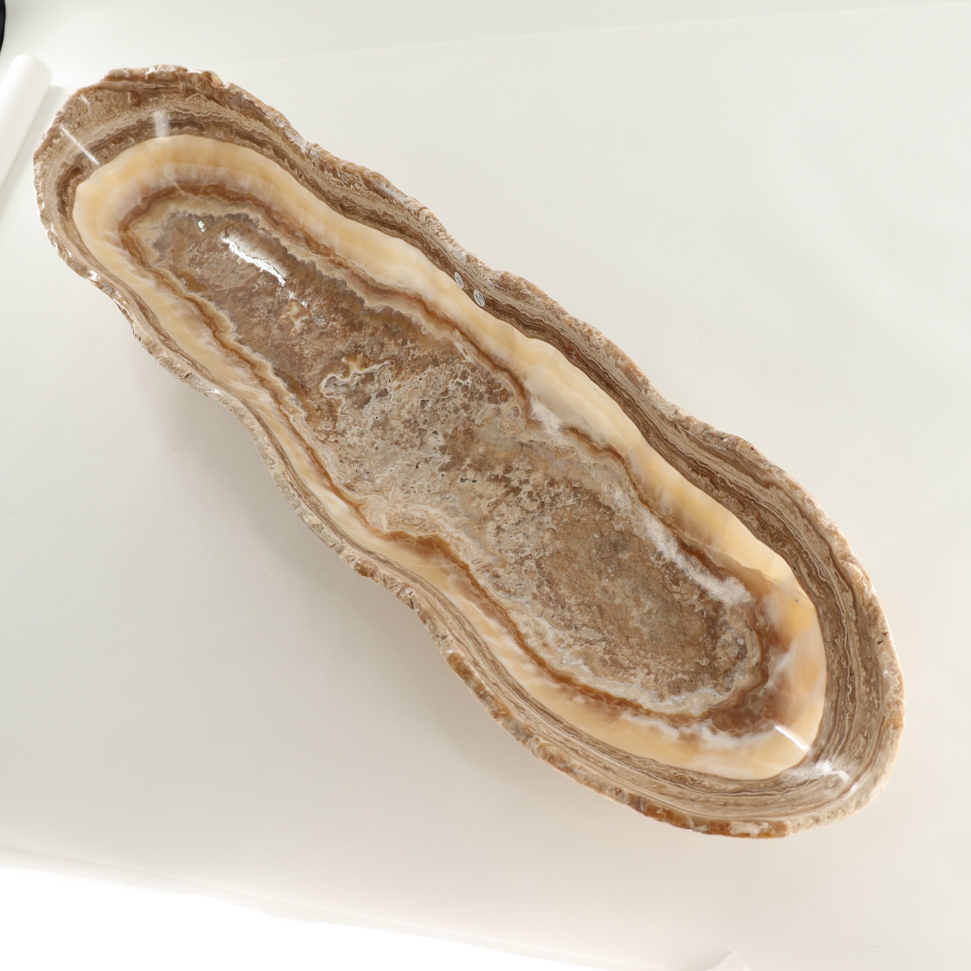 Onyx Canoe Bowl - Expert Wholesale and Supplier of Wholesale Crystals & Bulk Gemstones, ["Bowls","canoe","Mexico","onyx"]