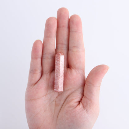 Rhodochrosite Towers Set of 7