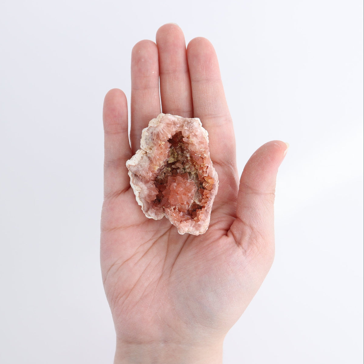 Pink Amethyst Geodes Set of 12