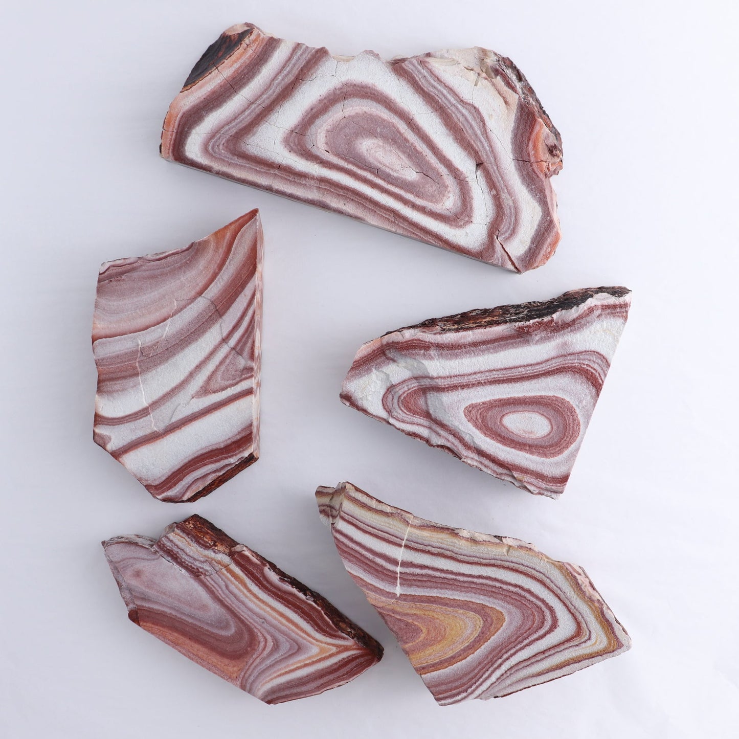 Rhyolite Slabs Set of 5