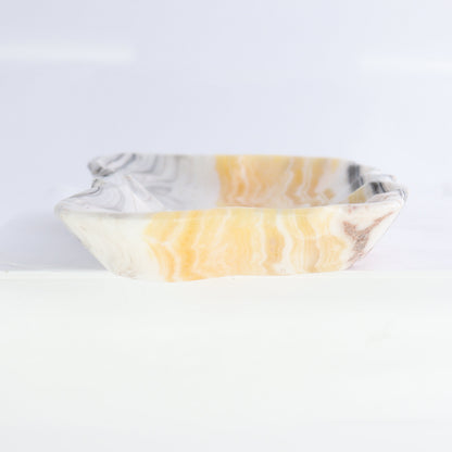 Zebra Onyx Butterfly Bowls Set of 6 - Expert Wholesale and Supplier of Wholesale Crystals & Bulk Gemstones, ["Bowls","Mexico","onyx"]