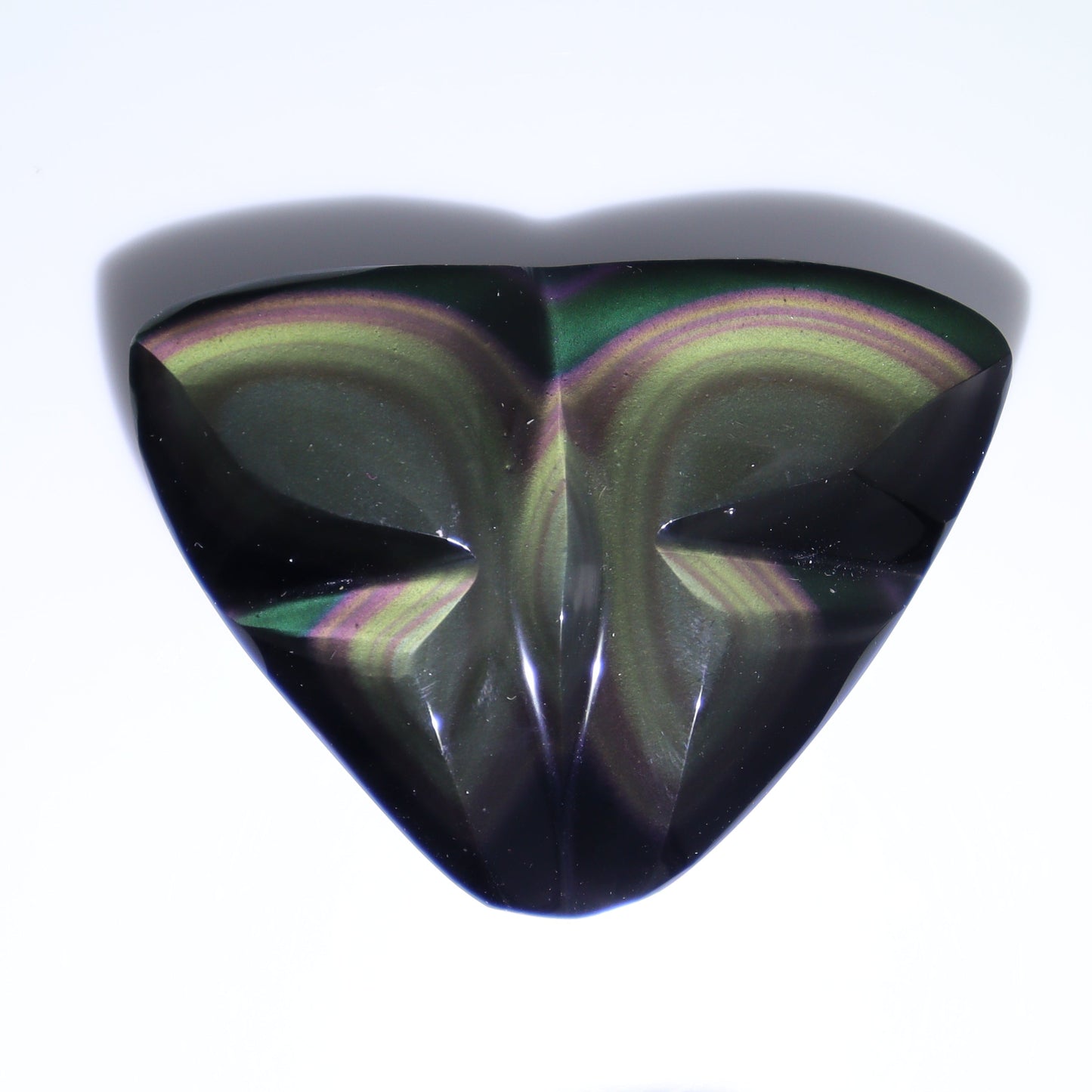 Rainbow Obsidian Butterflies Set of 8 - Expert Wholesale and Supplier of Wholesale Crystals & Bulk Gemstones, ["Butterflies","Butterfly","Mexico","Rainbow Obsidian"]