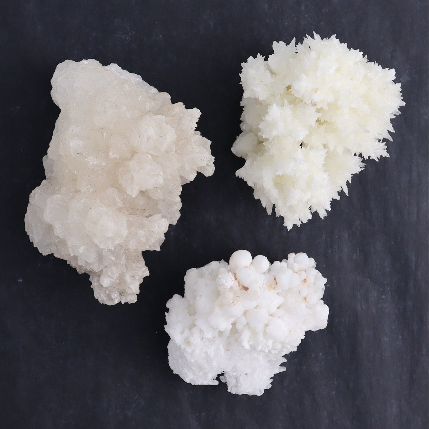 Aragonite Clusters Set of 12 - Expert Wholesale and Supplier of Wholesale Crystals & Bulk Gemstones, ["aragonite","Clusters","Freeforms","Mexico"]