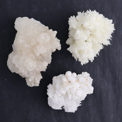 Aragonite Clusters Set of 12 - Expert Wholesale and Supplier of Wholesale Crystals & Bulk Gemstones, ["aragonite","Clusters","Freeforms","Mexico"]