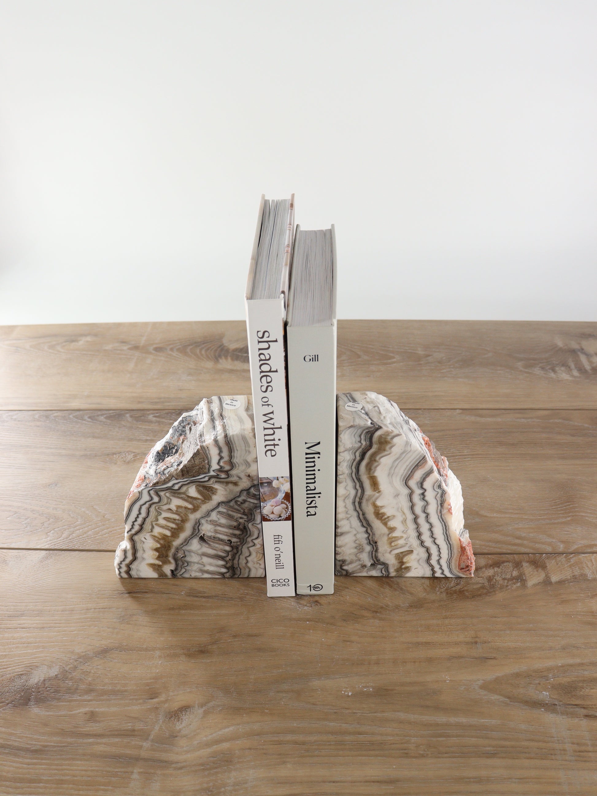 Zebra Rough Onyx Bookends - Expert Wholesale and Supplier of Wholesale Crystals & Bulk Gemstones, []