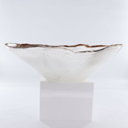 Mexican Onyx/Calcite Bowl - Expert Wholesale and Supplier of Wholesale Crystals & Bulk Gemstones, ["Bowls","Calcite","Mexico","onyx"]