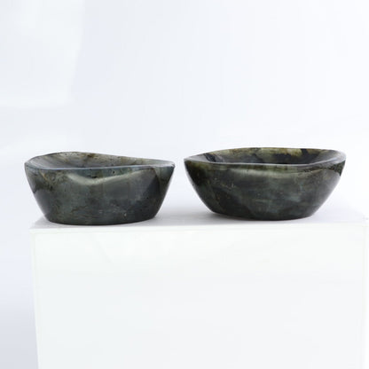 Labradorite Bowls Set of 10