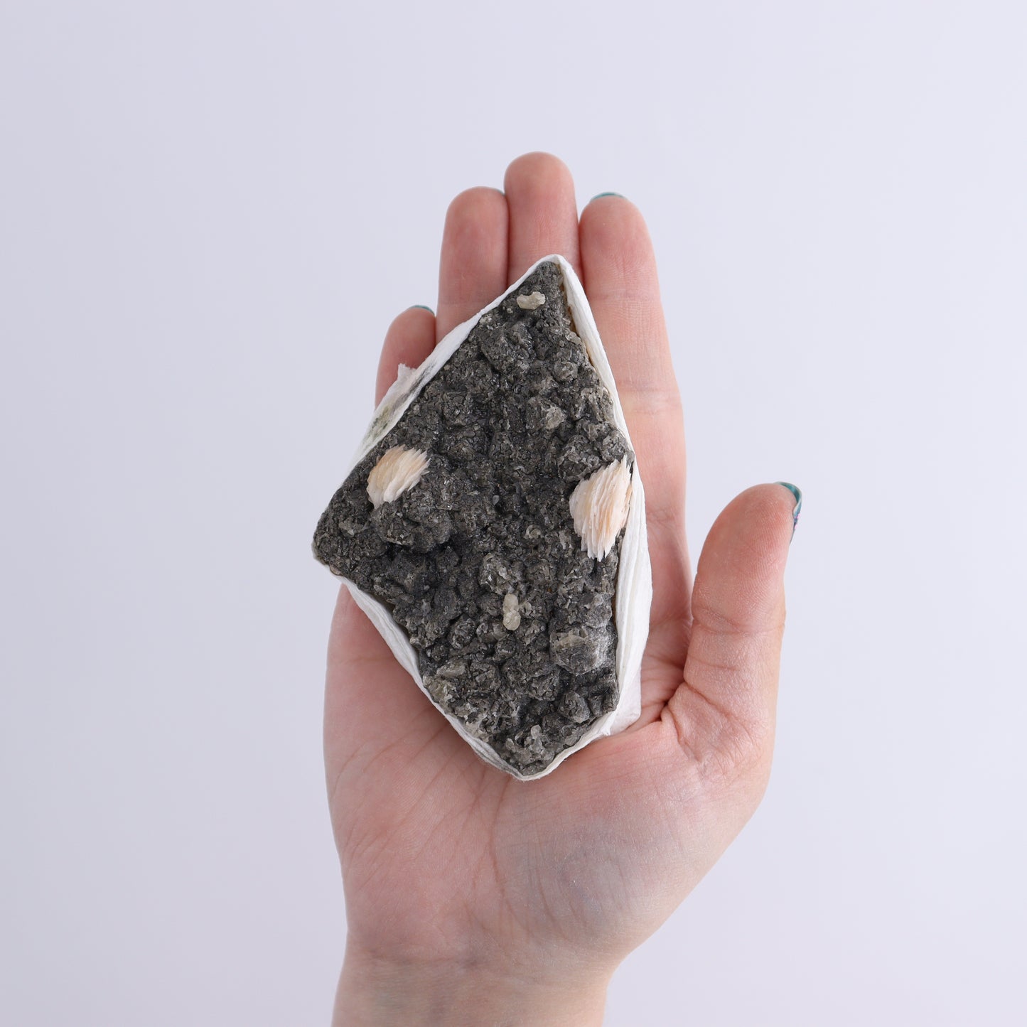 Cerussite Barite from Morocco Flat - Expert Wholesale and Supplier of Wholesale Crystals & Bulk Gemstones, ["Cerussite Barite","close_70","Flats","Morocco"]