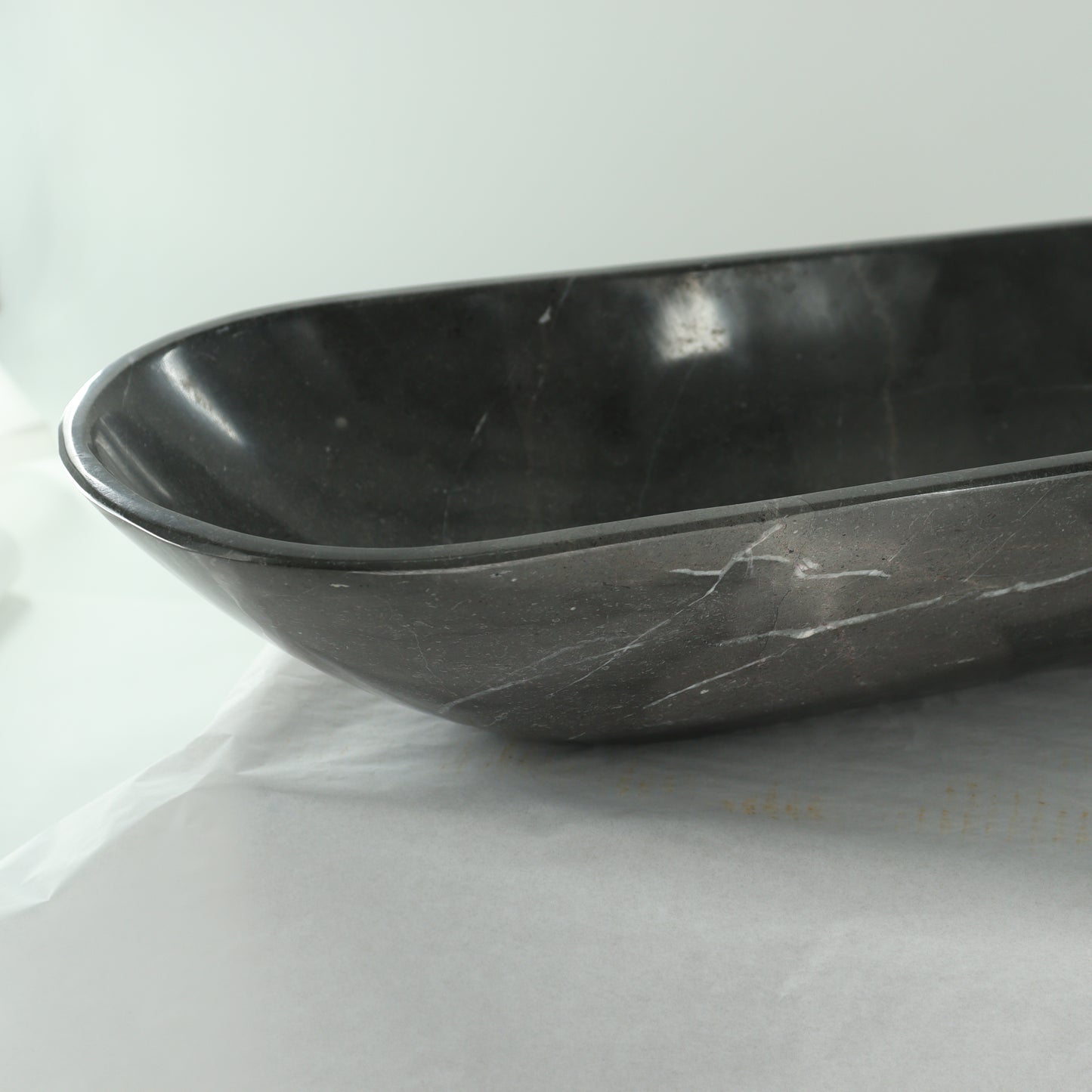 Marble Canoe Bowl - Expert Wholesale and Supplier of Wholesale Crystals & Bulk Gemstones, ["Bowls","canoe","close_30","Mexico","onyx"]