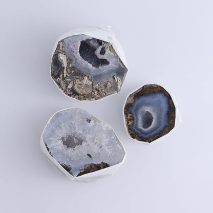 Las Choyas Geodes Set of 15 - Expert Wholesale and Supplier of Wholesale Crystals & Bulk Gemstones, ["Agate","close_30","Mexico"]