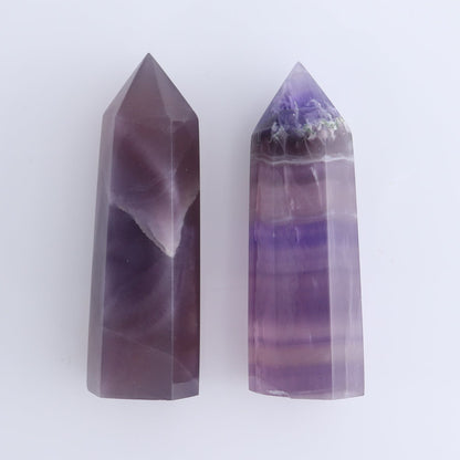 Lavender Fluorite Towers Set of 10