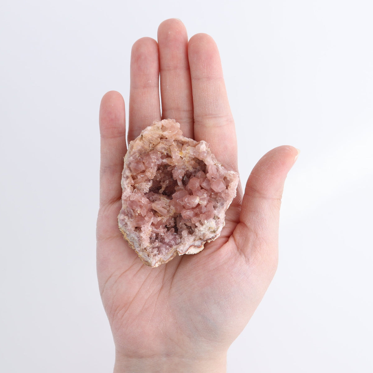 Pink Amethyst Geodes Set of 12