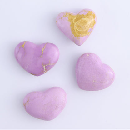 Phosphosiderite Hearts Set of 12 - Expert Wholesale and Supplier of Wholesale Crystals & Bulk Gemstones, ["Hearts","Phosphosiderite"]