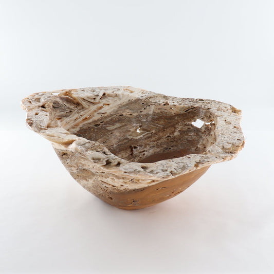 Mexican Onyx/Calcite Bowl 22" - Expert Wholesale and Supplier of Wholesale Crystals & Bulk Gemstones, ["Bowls","Calcite","Mexico","onyx"]