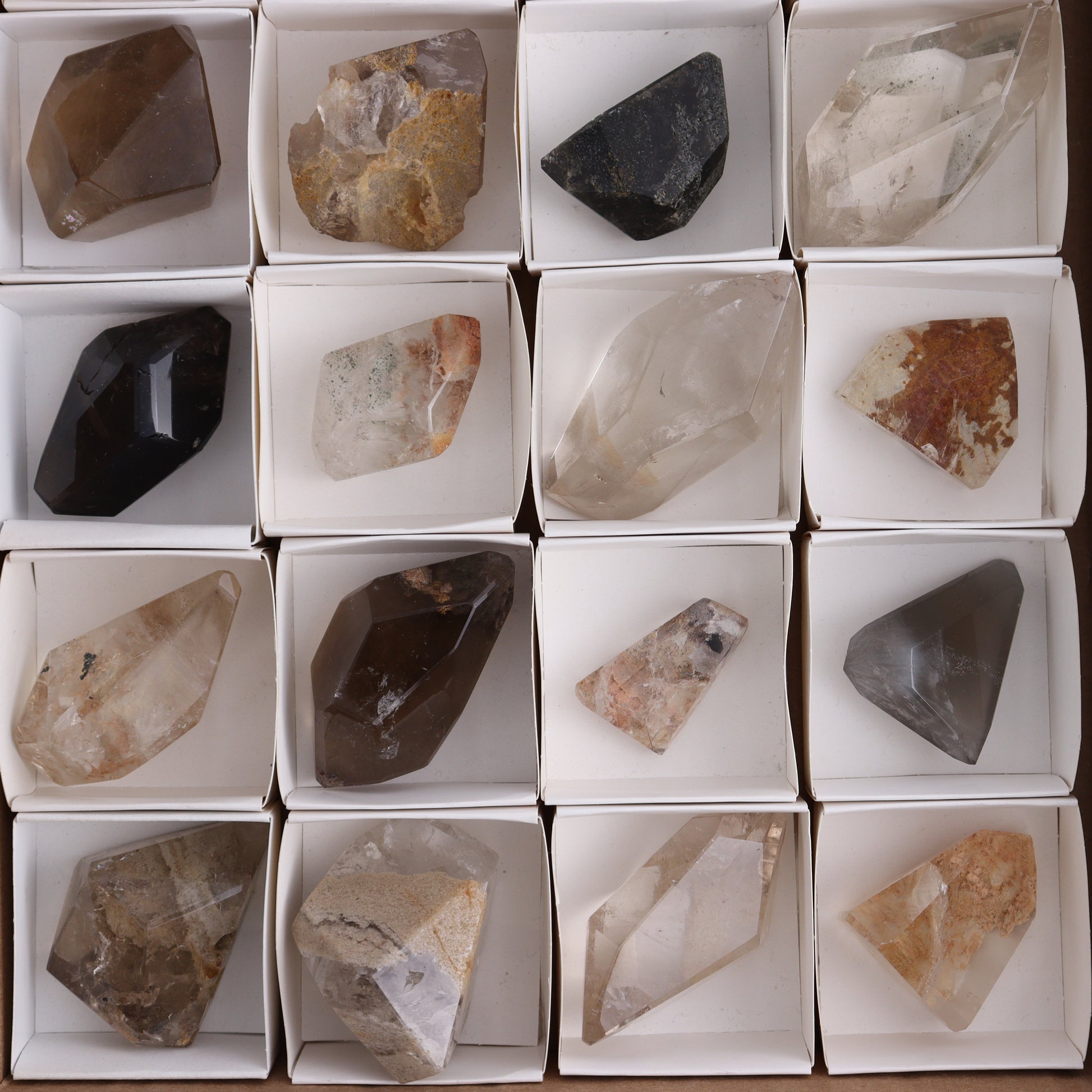 Garden Quartz Freeforms Set of 20 - Expert Wholesale and Supplier of Wholesale Crystals & Bulk Gemstones, ["Freeform","Freeforms","Garden Quartz","Quartz"]