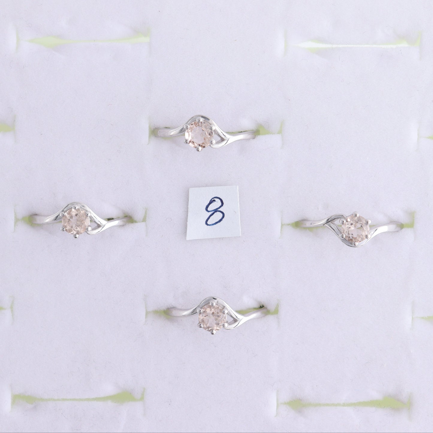 One Morganite Ring - Expert Wholesale and Supplier of Wholesale Crystals & Bulk Gemstones, ["India","Morganite","Ring","sterling silver"]