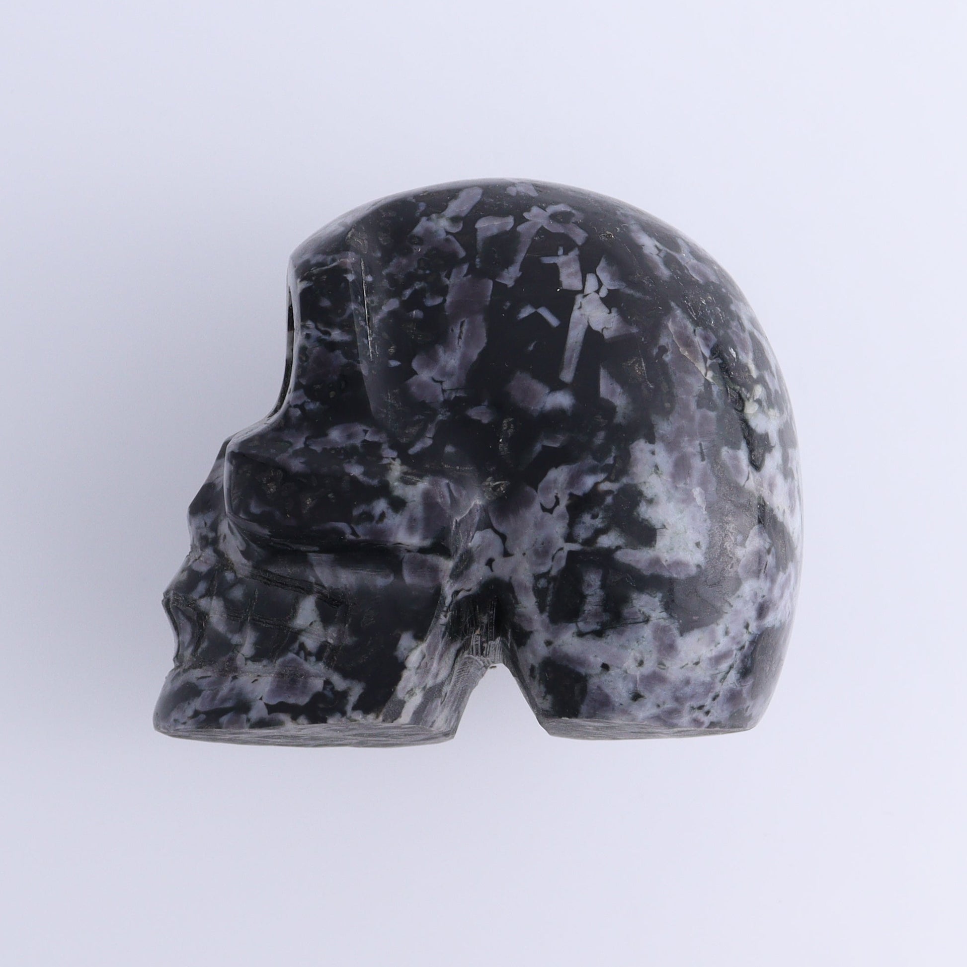 Indigo Gabbro Skull - Expert Wholesale and Supplier of Wholesale Crystals & Bulk Gemstones, ["Indigo Gabbro","Madagascar","Skulls"]