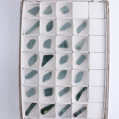 Jadeite Cabs Flats Set of 27 - Expert Wholesale and Supplier of Wholesale Crystals & Bulk Gemstones, ["Cabs","jadeite"]