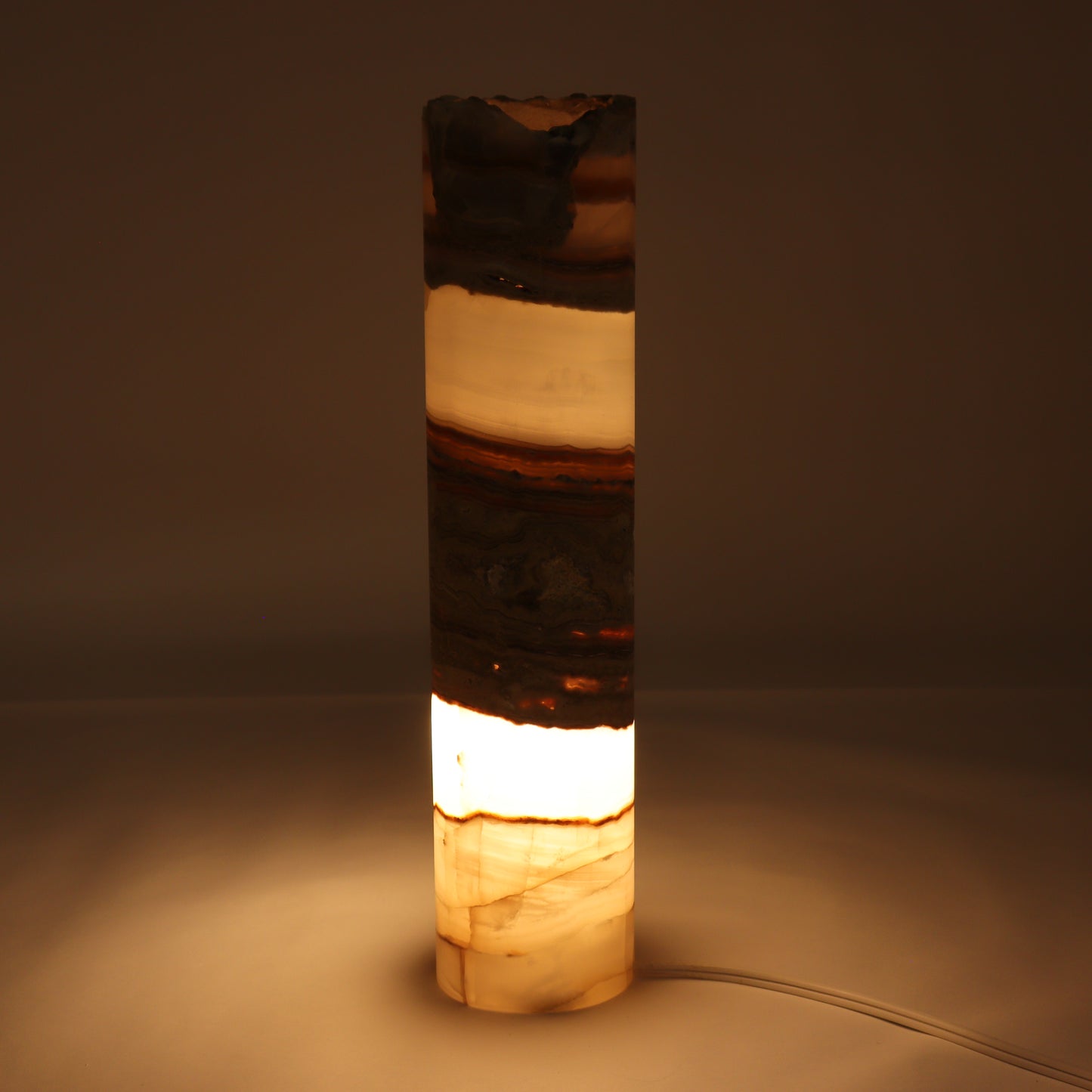 One Honey Rough Onyx Lamp Blind - Expert Wholesale and Supplier of Wholesale Crystals & Bulk Gemstones, ["Lamps","Mexico","onyx"]