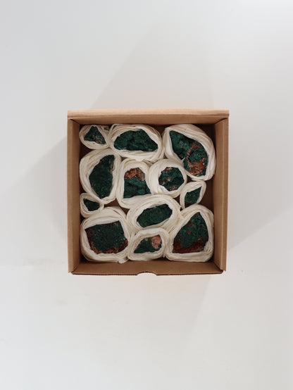 Malachite Flat Set of 12