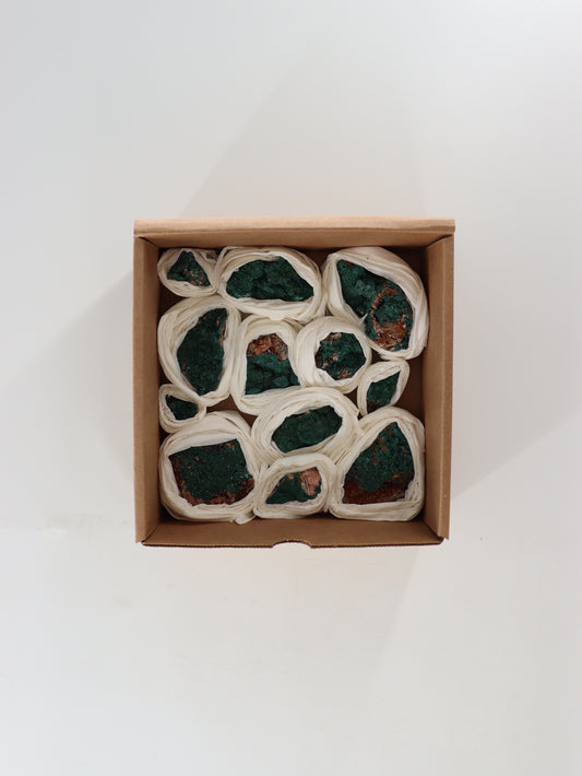 Malachite Flat Set of 12