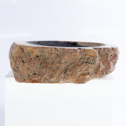 Petrified Wood Bowls Set of 2 - Expert Wholesale and Supplier of Wholesale Crystals & Bulk Gemstones, ["Bowls","Indonesia","Petrified Wood"]