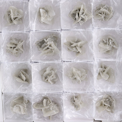 Selenite Clusters Set of 24 - Expert Wholesale and Supplier of Wholesale Crystals & Bulk Gemstones, ["Clusters","selenite"]