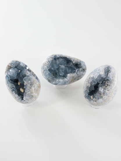 Celestite Eggs Set of 6 - Expert Wholesale and Supplier of Wholesale Crystals & Bulk Gemstones, []