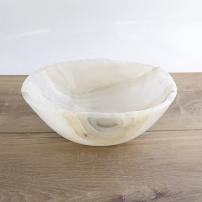 Mexican Onyx/Calcite Bowl 10"